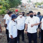 Walikota Medan Bobby Kunjungi Pasar Induk Lau Cih..!! Perintahkan Beton Jalan Secepatnya..!!