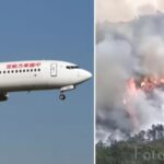 Dumm…!! Pesawat China Eastern Airlines Jatuh dan Terbakar..!! Angkut 132 Orang..!!